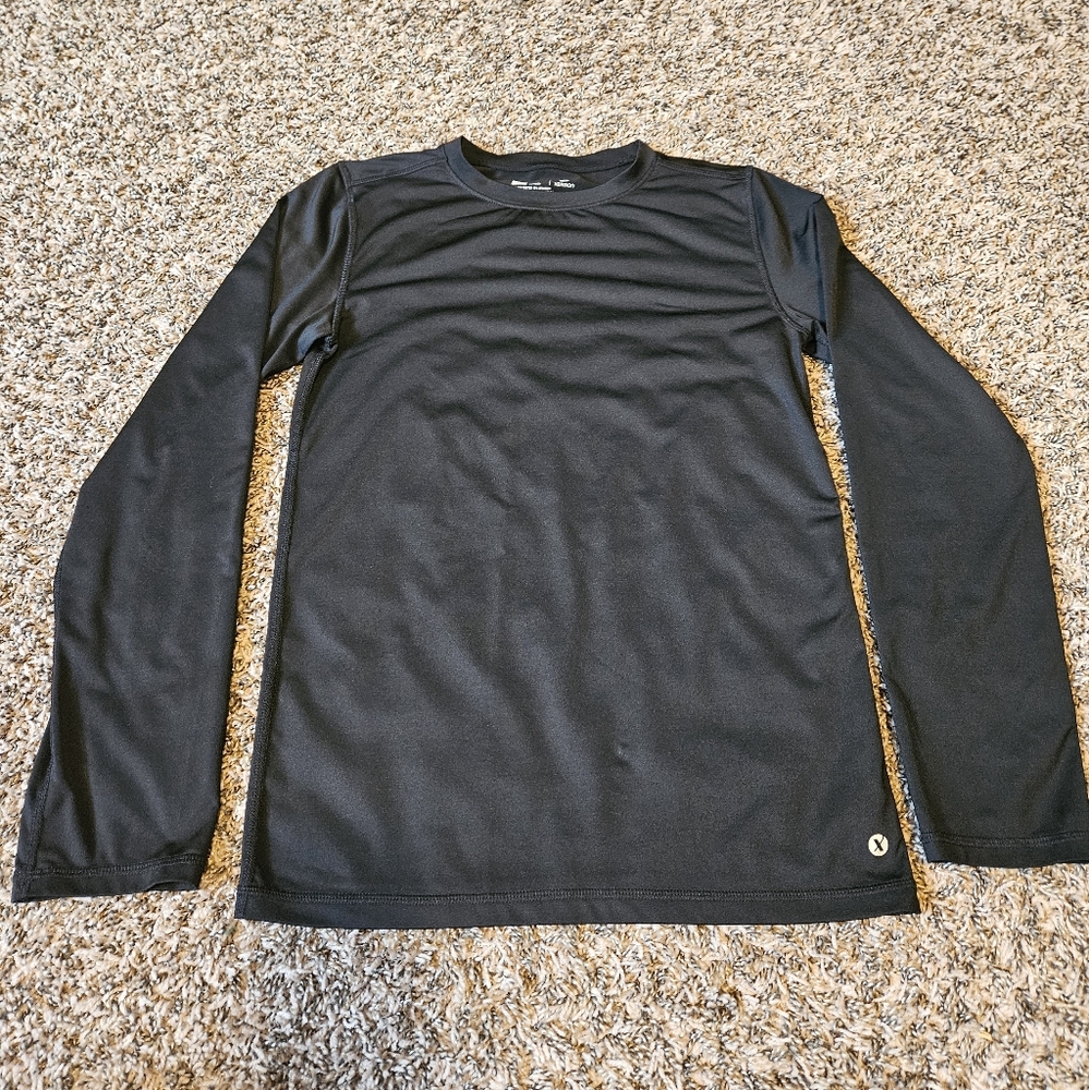 Crew Neck Long Sleeve Athletic Tee